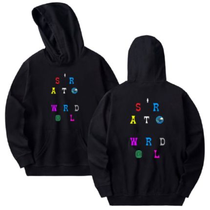 Astroworld Hoodie Colored Letters