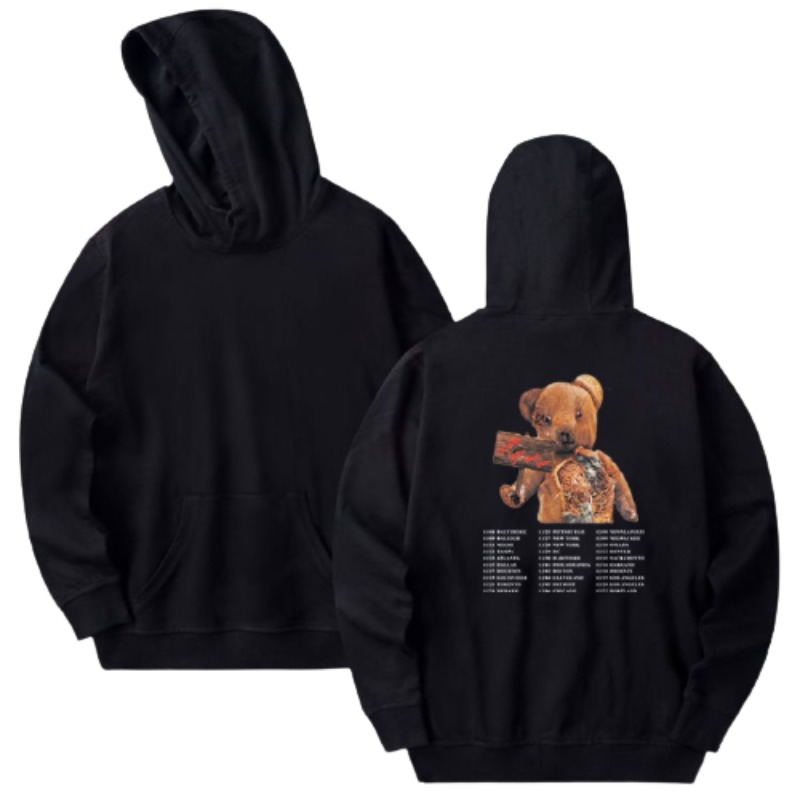 Astroworld Travis Scott Bear Hoodie Astroworld Travis Scott Bear Hoodie