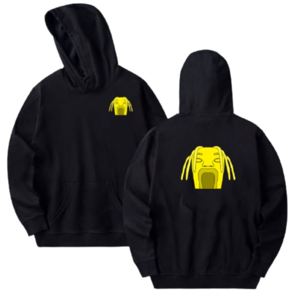 Astroworld Yellow Skull Hoodie Astroworld Yellow Skull Hoodie