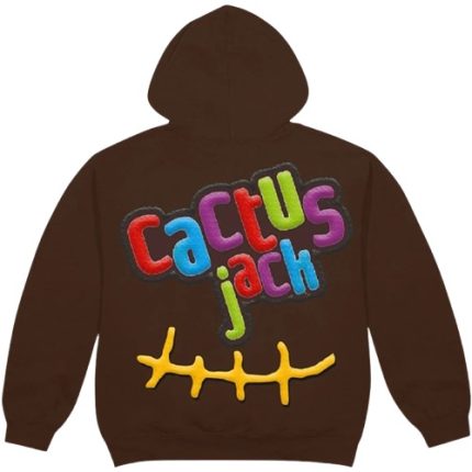 CJ X MCD SMILE HOODIE BROWN