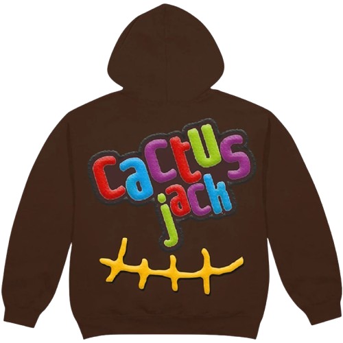 CJ X MCD SMILE HOODIE BROWN CJ X MCD SMILE HOODIE BROWN