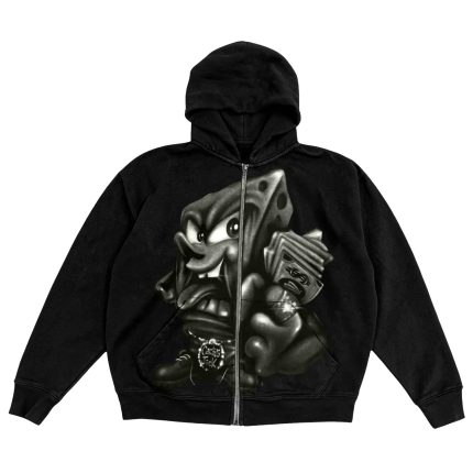 CJ X SPONGEBOB LEGAL TENDER ZIP HOODIE