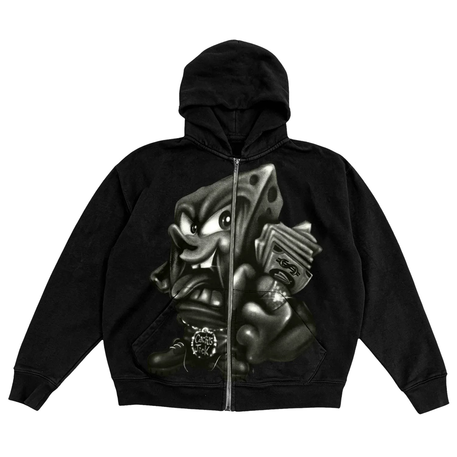 CJ X SPONGEBOB LEGAL TENDER ZIP HOODIE CJ X SPONGEBOB LEGAL TENDER ZIP HOODIE