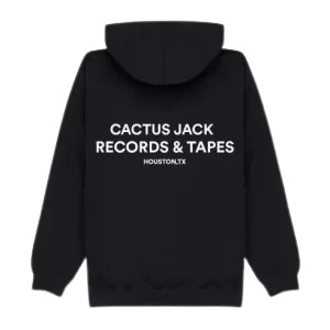 Cactus Jack Records & Tapes Black Hoodie