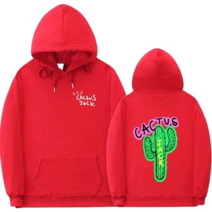 Cactus Jack Red Hoodie