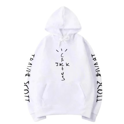 Cactus Jack Travis Scott White Hoodie