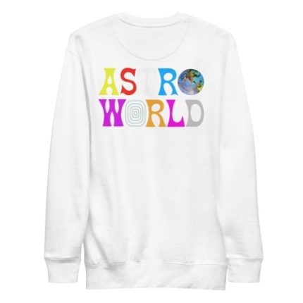 Look Mom I Can Fly Astroworld Sweatshirt Fleece