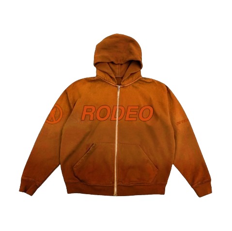 RODEO 10 YEARS ZIP UP HOODIE RODEO 10 YEARS ZIP UP HOODIE