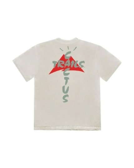 TRAVIS SCOTT CACTUS TRAILS ASSN TEE CREAM