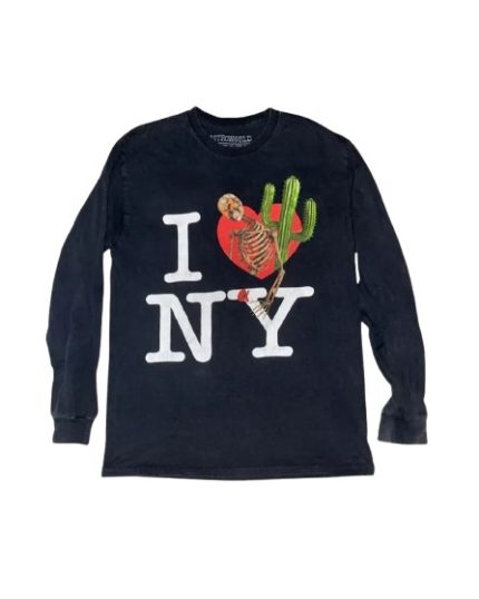 Travis Scott Astroworld I Love NY L S Tee