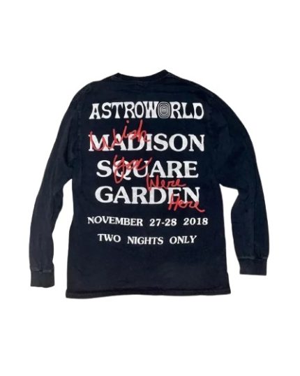 Travis Scott Astroworld I Love NY L S Tee