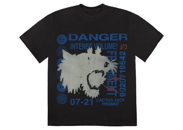 Travis Scott Cactus Jack For Fragment Danger Tee Travis Scott Cactus Jack For Fragment Danger Tee
