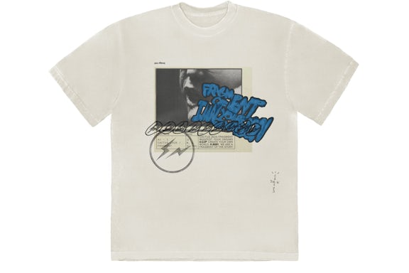 Travis Scott Cactus Jack For Fragment Manifest T-shirt Travis Scott Cactus Jack For Fragment Manifest T-shirt