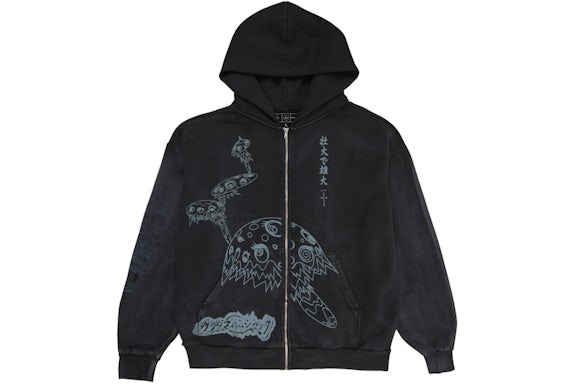 Travis Scott Cactus Jack x Fragment x Takashi Murakami Reborn Zip Hoodie Travis Scott Cactus Jack x Fragment x Takashi Murakami Reborn Zip Hoodie