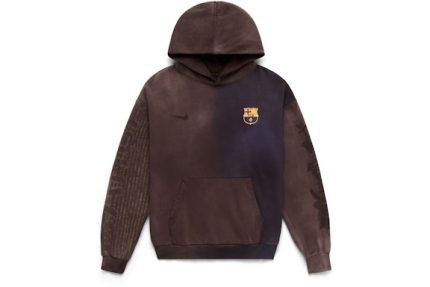 Travis Scott x Nike x FC Barcelona Split-Dye Crest Hoodie