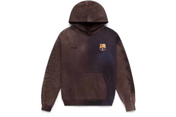 Travis Scott x Nike x FC Barcelona Split-Dye Crest Hoodie Travis Scott x Nike x FC Barcelona Split-Dye Crest Hoodie