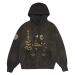 Travis Scott Cactus Jack x Takashi Murakami Hollow Hoodie - Brown