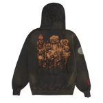 Travis Scott Cactus Jack x Takashi Murakami Hollow Hoodie - Brown