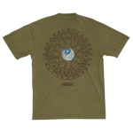 Travis Scott Cactus Jack x Takashi Murakami Melted Utopia Dream Zodiac Tee - Olive