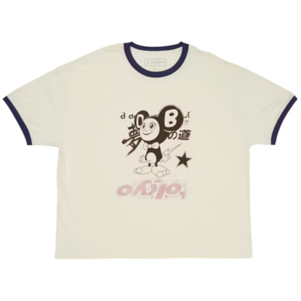 Travis Scott Cactus Jack x Fragment x Takashi Murakami Tokyo Ringer Tee - Multicolor