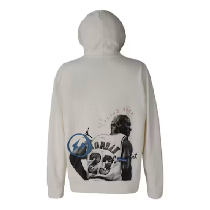 Travis Scott x Jordan x Fragment Hoodie - Cream